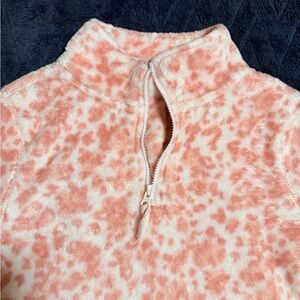 Jumping Bean Gurls Quarter-zip Fleece pullover (size 7)